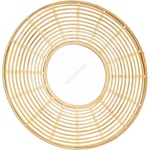 EGLO 425029 - Стенно огледало MITSUKE, пр. 55 см, бамбук (EG425029)