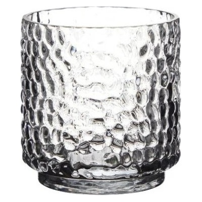 Skleněný svícen Dotti Clear 10 cm Wikholm Form