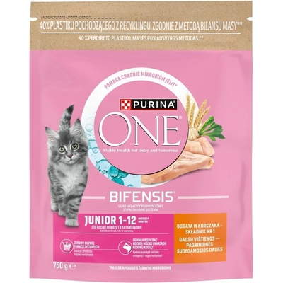 PURINA One Bifensis Junior Rich in chicken 750 g