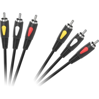 3RCA-3RCA 3,0m kábel Cabletech Eco-Line
