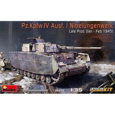 MiniArt Pz.Kpfw.IV Ausf. J Nibelungenwerk Late Prod. Jan Feb 1945 Interior Kit Miniart 1:35