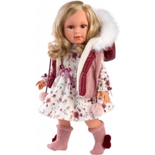 Llorens 54037 LUCIA realistická s měkkým látkovým tělem 40 cm