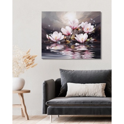 ZUTY Obrazy na stenu - Ružová magnólia Rámovanie: vypnuté plátno na rám, Rozmer: 40x50 cm