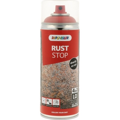 Dupli Color RUST STOP 4v1 400 ml RAL3000 ohnivá červená