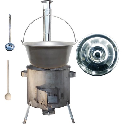 Green Home kotlík na guláš nerez 1,5 mm 30 l, Green Home poklice nerez INOX, STRONG CLASSIC – Zbozi.Blesk.cz