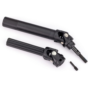 Traxxas Полуоска цяла предна или задна Traxxas Maxxwide DRIVESHAFT ASSEMBLY, FRONT OR REAR (FOR USE WITH #8995 WIDEMAXX SUSPENSION KIT) TRX8996T (TRX8996T)