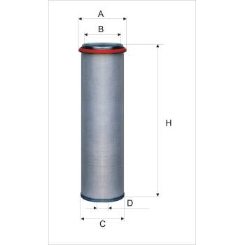 PPHM EXMOT Exmot wpo-389 въздушен филтър вътрешен hengst e115ls (wpo-389)