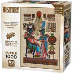 KS Games Пъзел KS Games от 1000 части - Тронът на Тутанкамон (20743)