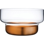 Nude Голяма купа Contour с медна основа 24 см прозрачна (1075298)