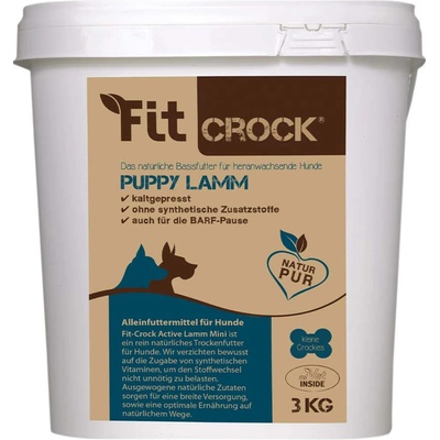 cdVet Fit-Crock Puppy Mini Jehněčí lisované za studena 3 kg
