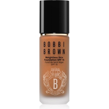 Bobbi Brown Weightless Skin Foundation SPF 15 дълготраен фон дьо тен с хидратиращ ефект цвят Golden Almond 30ml