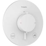 Hansgrohe Ecostat Comfort S - Термостатичен смесител за вграждане, за 2 уреда, матово бял 33718700 (33718700)