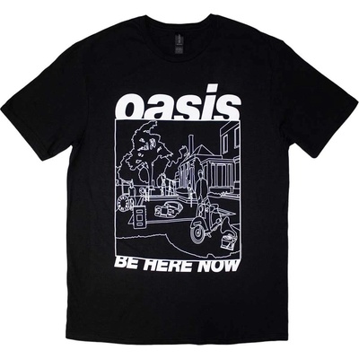 Oasis Be Here Now Line Drawing Black XL Риза (OASTS13MB04)