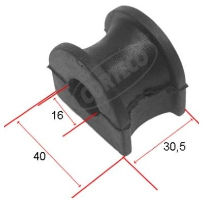 CORTECO Držák, Příčný stabilizátor 21652984