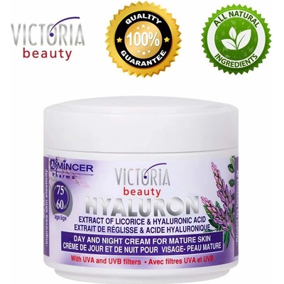 Victoria Beauty Mincer Hyaluron denní a noční krém pro zralou pokožku 60+ 50 ml