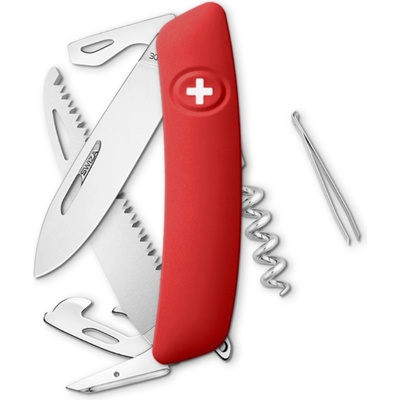 SWIZA Messer D05, rot, Säge 690501