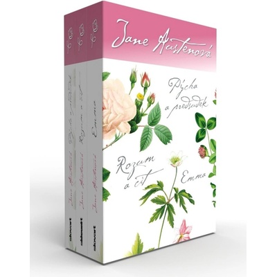 Pýcha a předsudek / Rozum a cit / Emma box - Jane Austen