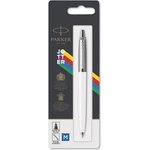 Parker Royal 2096874 Jotter Original BL сребърен клипс бяла химикалка 7010595007 (7010595007)