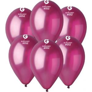 Gemar металик балони - бордо 26 cm 100 бр