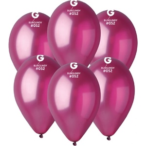 Gemar металик балони - бордо 26 cm 100 бр