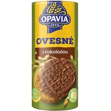 Opavia Zlaté Ovsené sušienky máčané v čokoláde 244 g