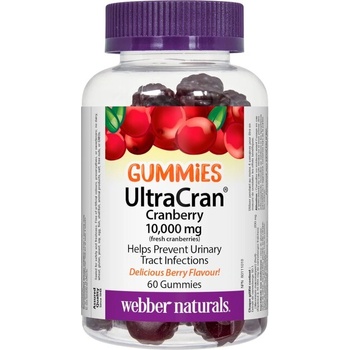 Webber Naturals UltraCran® Червена боровинка Гъми 60 желирани таблетки | Webber Naturals (3899 WN)