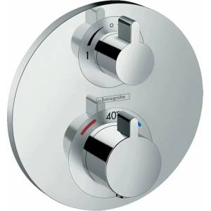 Hansgrohe Ecostat S двуфункционален термостатичен смесител за душ, гланциран хром (15758000)