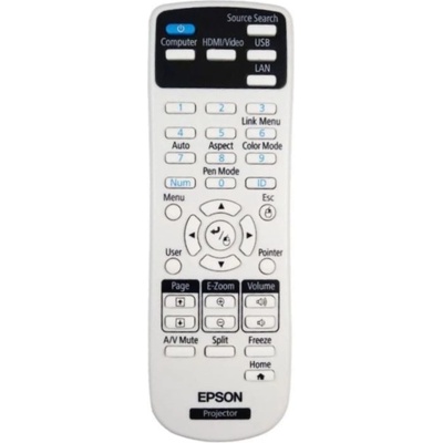Epson 217358900, brightlink 675wi, brightlink 710ui, eb-670, eb-685w, eb-696ui, h728a, h740b, h878c, powerlite 670 - оригинален дистанционен контрол (217358900, brightlink 675wi, brightlink 710ui, eb-670, eb-685w, eb-696ui, h728a, h740b, h878c, powerlite