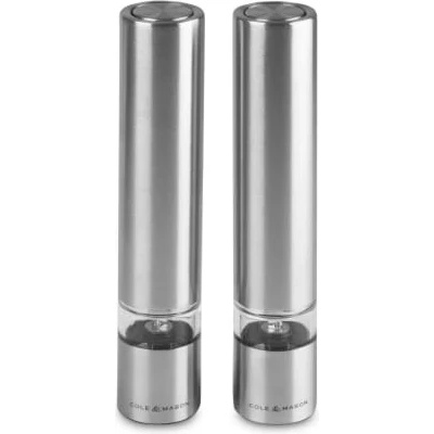 Cole & mason Комплект електрически мелнички за сол и пипер chiswick mini - 17, 5см (h 3057480)