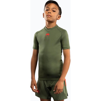 Venum Детска тениска за тренировка Venum Contender Rashguards Jr khaki