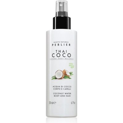 Perlier Thai Coco Coconut Water Body And Hair Парфюмирана мъгла за тяло и коса за тяло и коса аромати 200ml