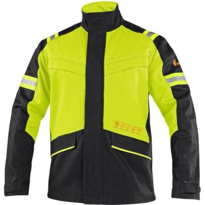 CXS WorkTech-Multi blúza pánska žltá fluorescent/čierna
