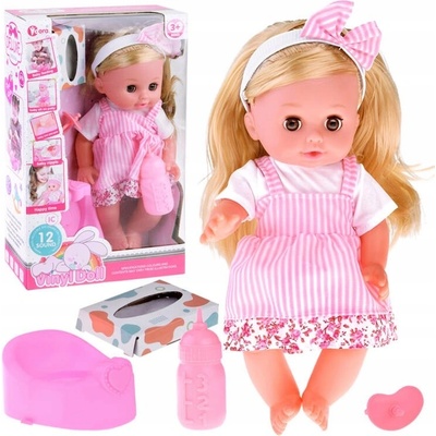 JOKO Interaktívna Bábika nočník cumeľ fľaša vreckovky