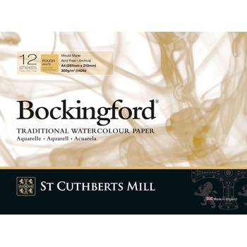 St Cuthberts Mill Bockingford Rough Скицник 12 29, 7 x 21 cm 300 g White (T4743000101DQ)