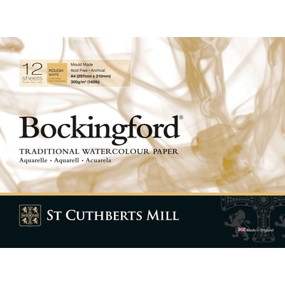 St Cuthberts Mill Bockingford Rough Скицник 12 29, 7 x 21 cm 300 g White (T4743000101DQ)