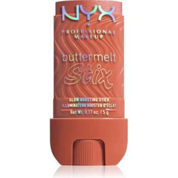 Image 1 of NYX Professional Makeup Buttermelt Glow Stix озаряващ стик цвят 07 That's On Melt 5 гр