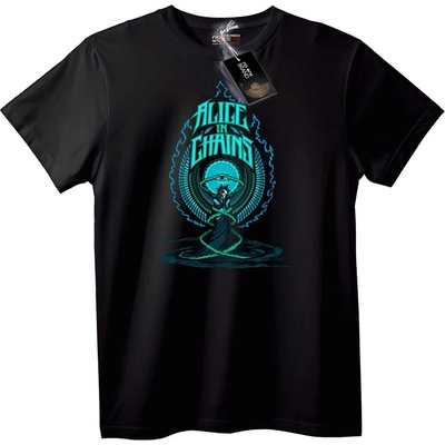 NOONEBRAND Тениска Alice in Chains - 2XL, Black