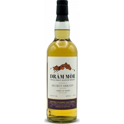 Dram Mor Secret Orkney 14y 54,1% 0,7 l (holá láhev)