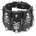 Leather & steel fashion гривна cofin skulls - lsf1 123