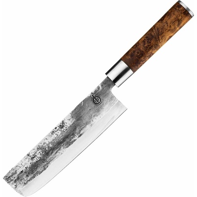 Japonský nôž VG10 17 cm, hnedá, Forged