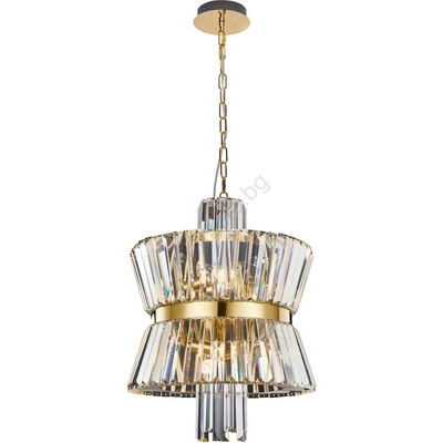 MILAGRO Пендел AURELIA 8xE14/40W/230V златист (MI2353)