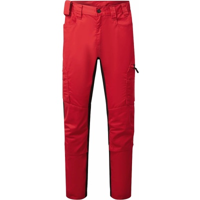 PortWest WX2 ECO CD881 Strečové pracovní kalhoty deep red