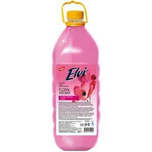 Elvi Еlvi течен сапун 5л аромат на цветя пълнител (е-8401)