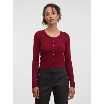 Orsay Дамски кардиган в цвят бордо ORSAY Orsay | Cherven | ЖЕНИ | XS