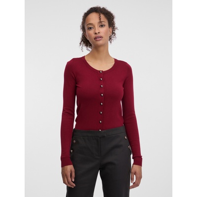 Orsay Дамски кардиган в цвят бордо ORSAY Orsay | Cherven | ЖЕНИ | XS