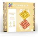Connetix Pastel Lemon & Peach Base Plate 2 ks základny
