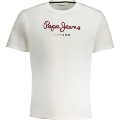 Pepe Jeans Мъжка тениска с къс ръкав pepe jeans, Размер xl, Цвят Бял (pm508208eggon_bi800)