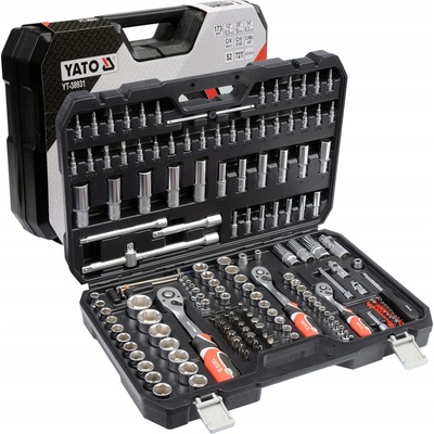 Yato Gola sada 1/2', 3/8', 1/4' + príslušenstvo 173 ks YT-38931