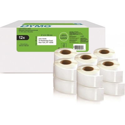 Dymo 2177563 bílé 54mm x 25mm