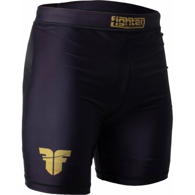 Fighter MMA Kompresní Trenky černá/zlatá FCSM-0212-BLK